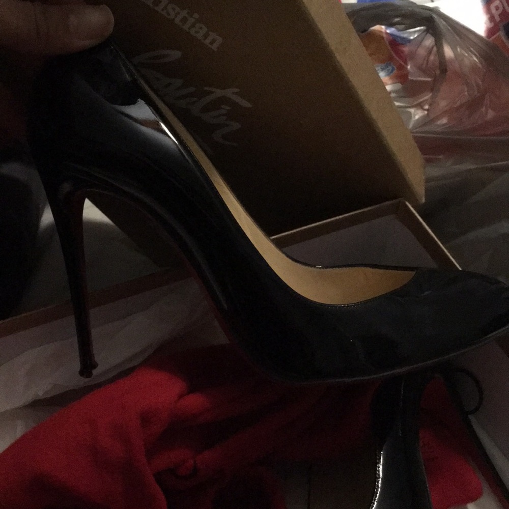 Christian Louboutin size 39 but fits like a 8